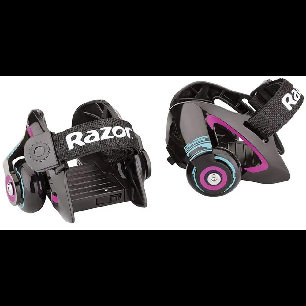 Razor Heel Skates-purple